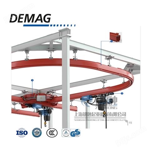 德马格铝合金轨道 德国DEMAG电动葫芦