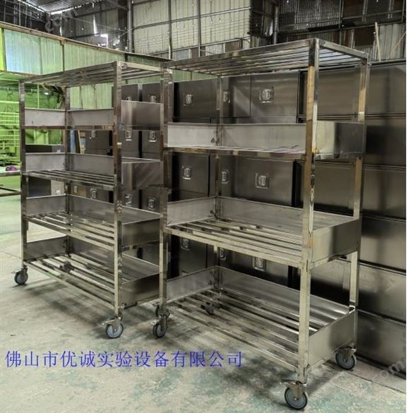 不锈钢实验架实验室医用多层存放架货架厂家